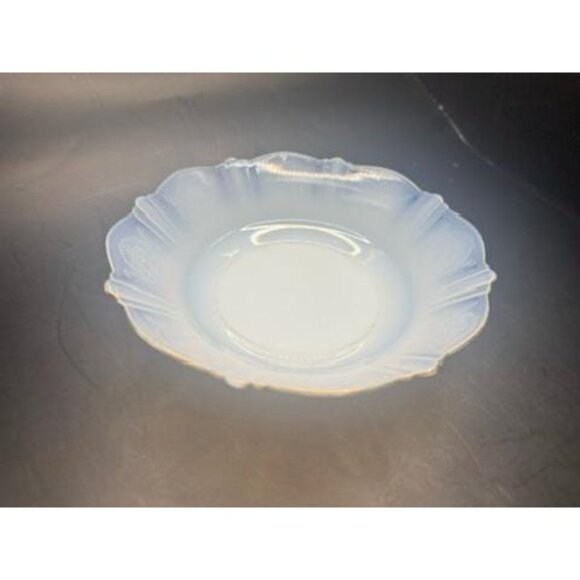 MacBeth-Evans "American Sweetheart" Monax W/ Gold Trim Depression Glass 6" Cerea - Picture 5 of 7